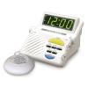Alarm Clock with Receiver for Telephone, Doorbell, and Sound Signallers